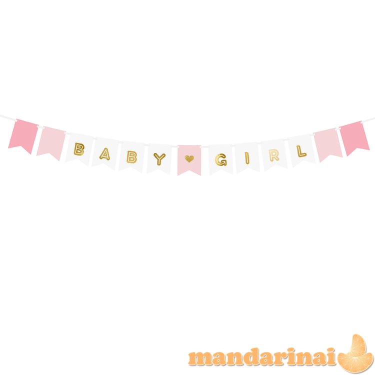 Banner Baby Girl, mix, 15 x 175 cm