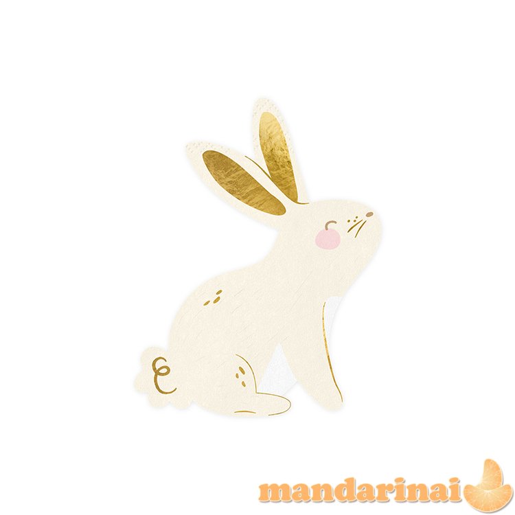 Napkins Bunny, mix, 14x15 cm (1 pkt / 20 pc.)