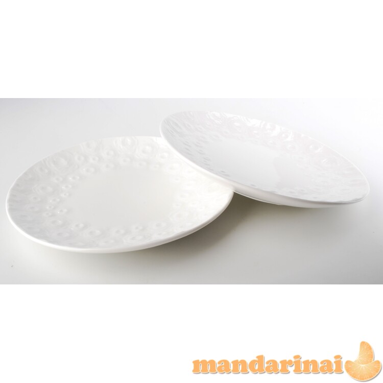 ROSE2 Rinkinys iš 2 plokščių, 21 cm dydžio 2