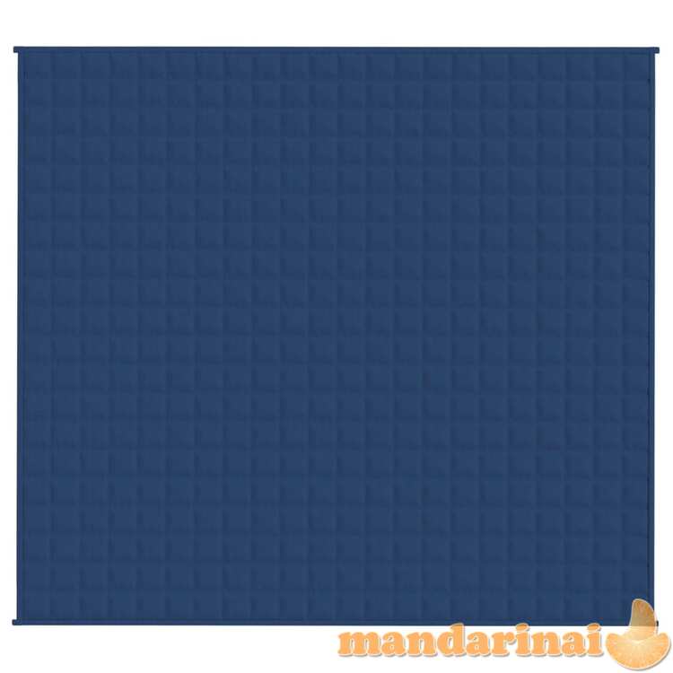 Sunki antklodė, mėlynos spalvos, 200x225cm, audinys, 9kg
