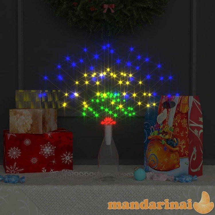 Kalėdinis lauko šviestuvas fejerverkas, įvairių spalvų, 20cm