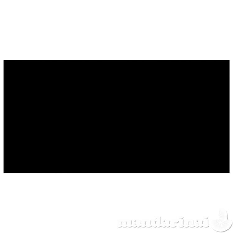 Baseino uždangalas, juodos spalvos, 488x244cm, pe
