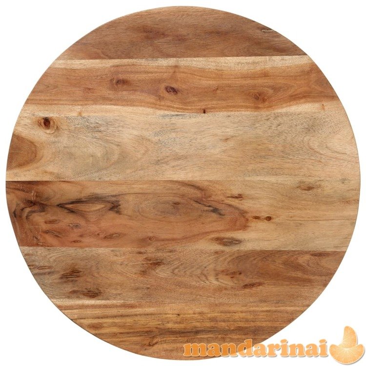 Kavos staliukas, 55x55x45cm, akacijos medienos masyvas/geležis