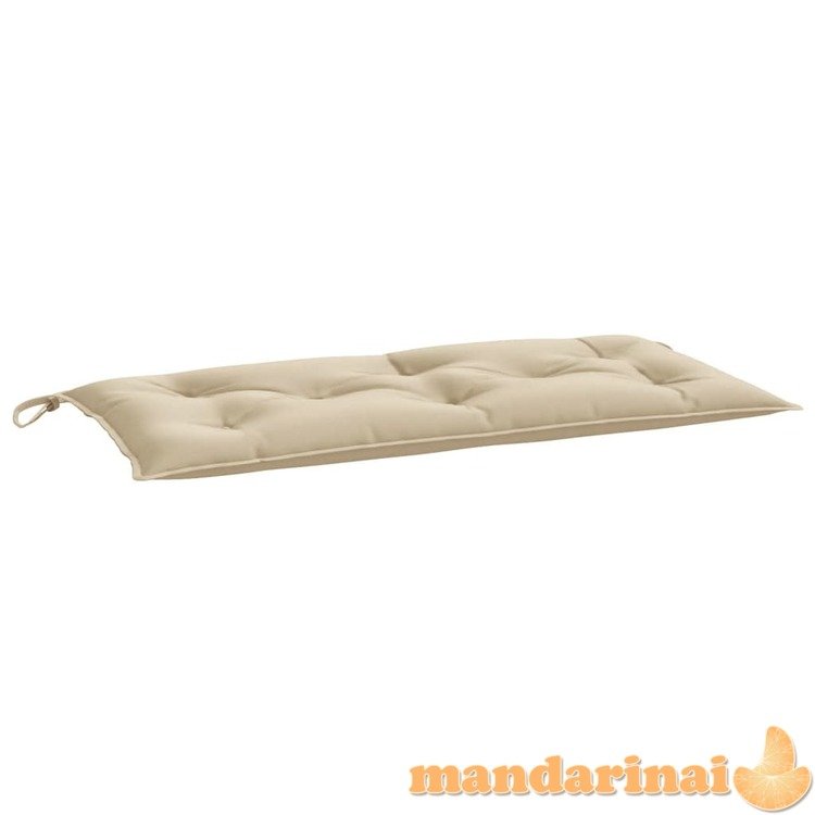 Sodo suoliuko pagalvėlė, smėlio spalvos, 100x50x7cm, audinys
