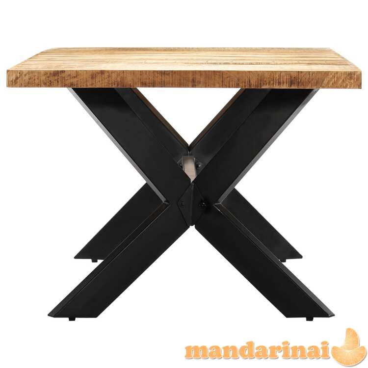 Valgomojo stalas, 200x100x75 cm, mango medienos masyvas