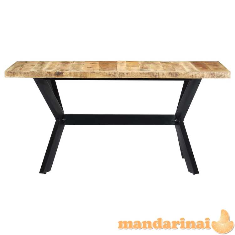 Valgomojo stalas, 160x80x75cm, mango medienos masyvas