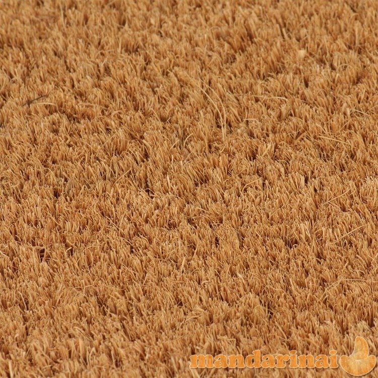 Durų kilimėlis, natūralus, 50x80cm, kuokštuotas kokoso pluoštas