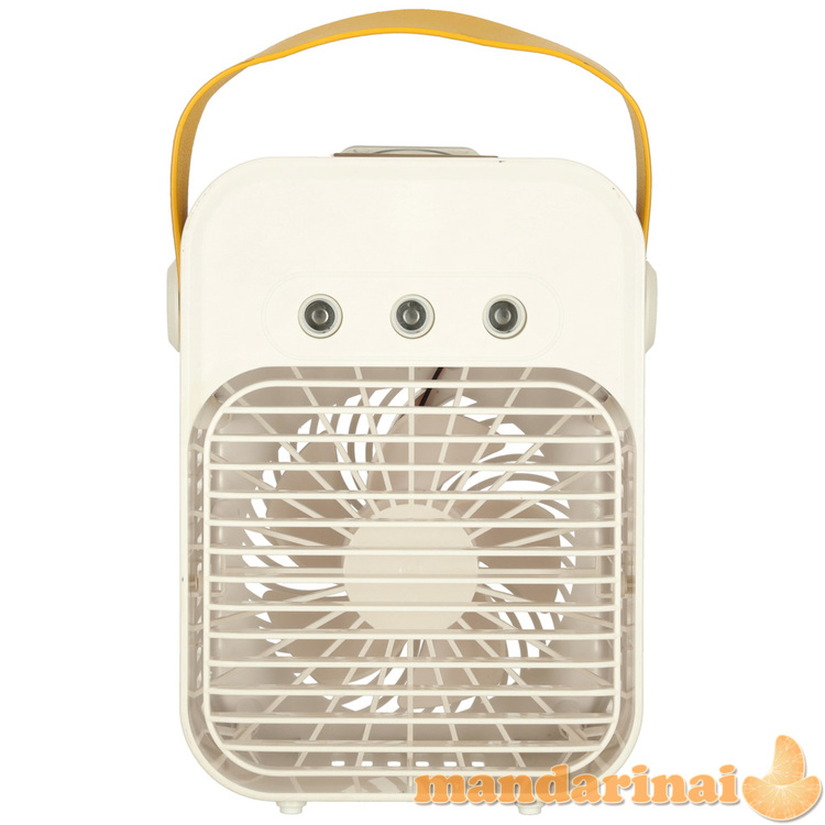 Oro kondicionieriaus ventiliatorius drėkintuvas sidabrinis 3