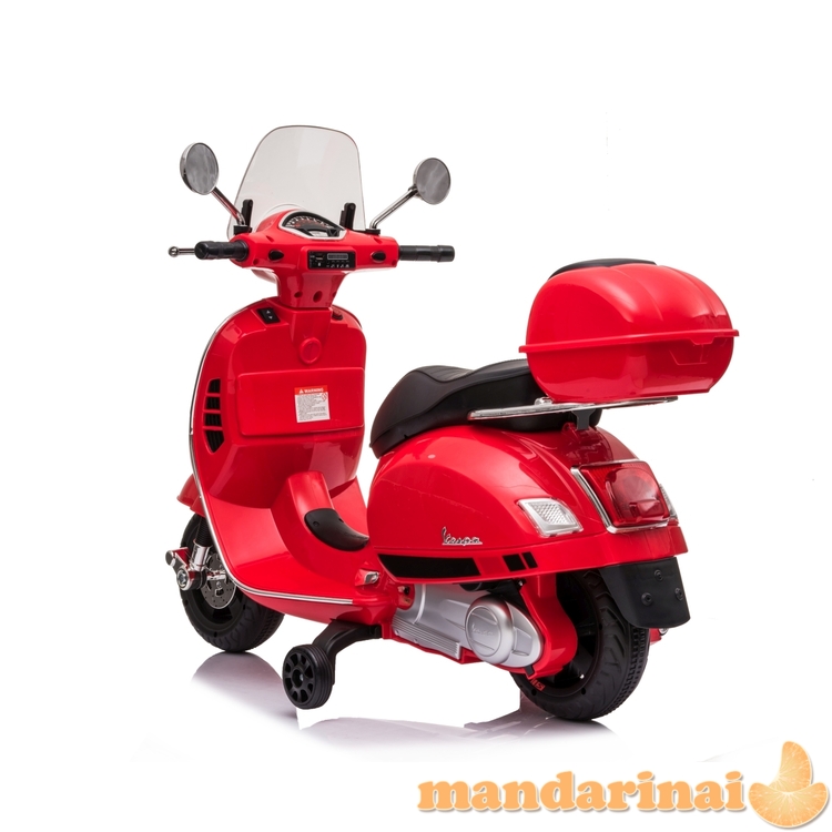 Vespa GTS Super Red akumuliatoriumi varomas automobilis 3