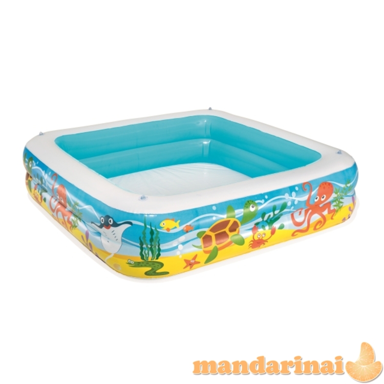 Bestway 52192 BASEINAS SU KORALINIU RIFU 1,40 m x 1,40 m x 1,14 m