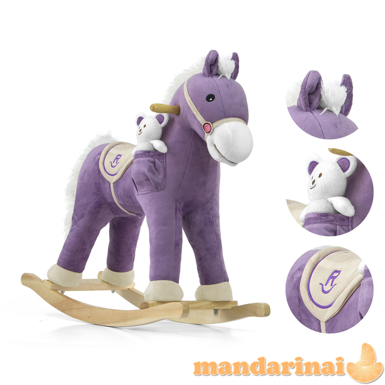 Milly Mally Rocking Horse Ponis Violetinė