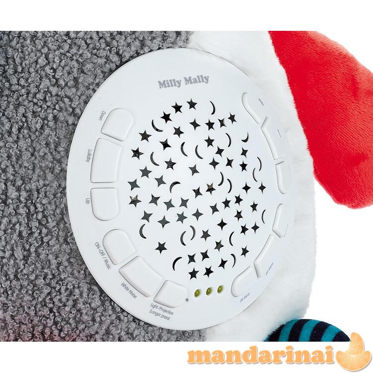 Pliušinis žaislas su Milly Panda projektoriumi