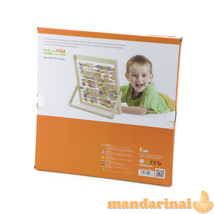 Viga 50036 Daugybos lentelė