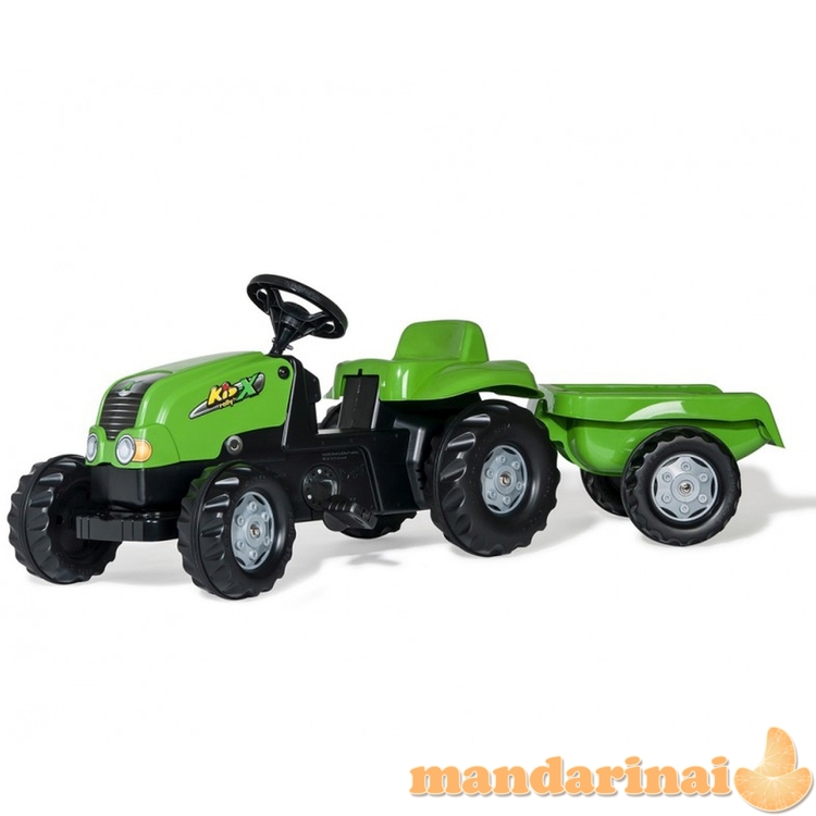 Rolly Toys 012169 Rolly Kid traktorius su priekaba Green 1