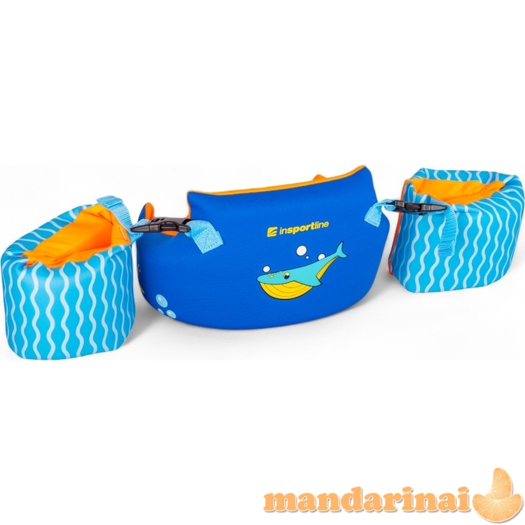 Vaikų baseino plūduriavimo liemenė  2-in-1  su vandens sparnais inSPORTline Banarito