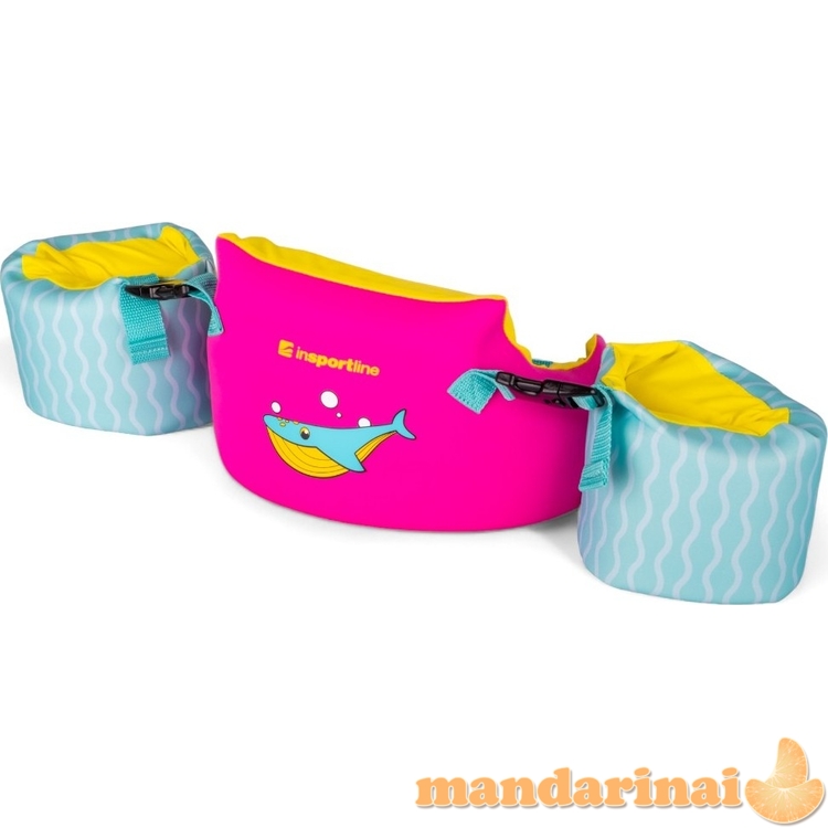 Vaikų baseino plūduriavimo liemenė  2-in-1  su vandens sparnais inSPORTline Banarito