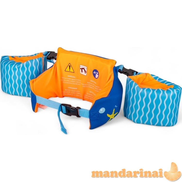 Vaikų baseino plūduriavimo liemenė  2-in-1  su vandens sparnais inSPORTline Banarito
