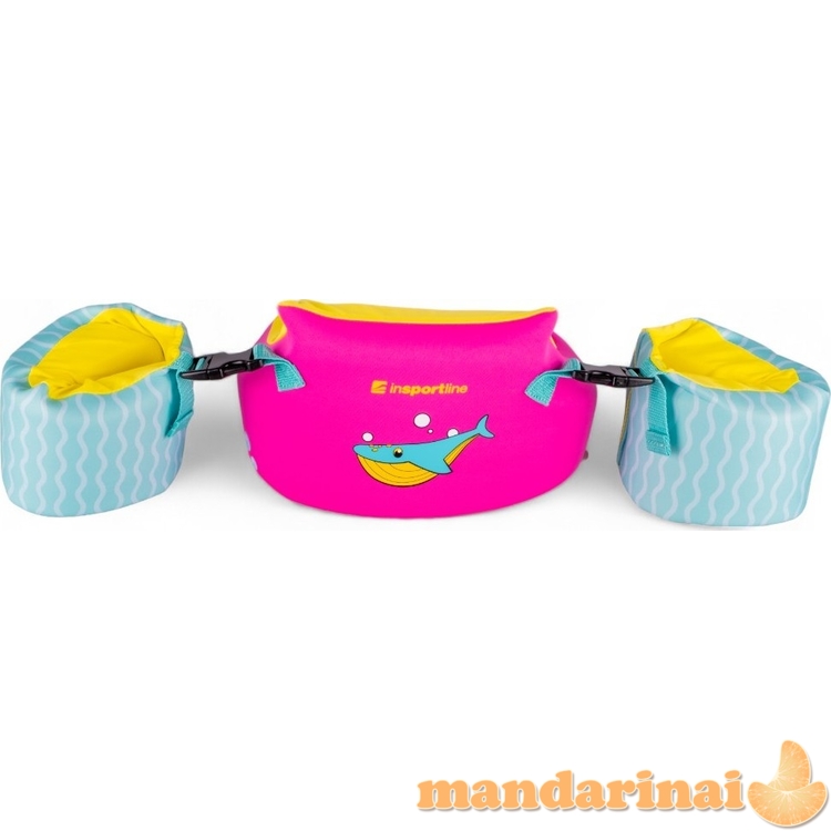 Vaikų baseino plūduriavimo liemenė  2-in-1  su vandens sparnais inSPORTline Banarito