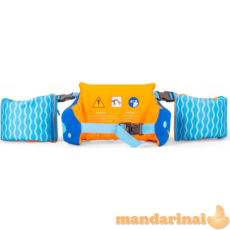 Vaikų baseino plūduriavimo liemenė  2-in-1  su vandens sparnais inSPORTline Banarito