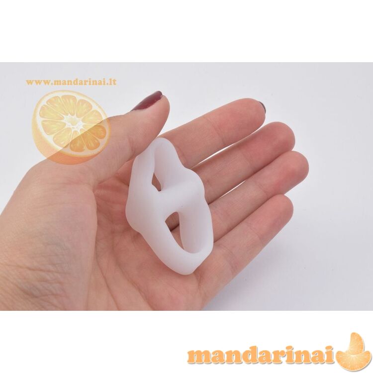 Minkšti guminiai tarpupirščiai didiesiems pirštams