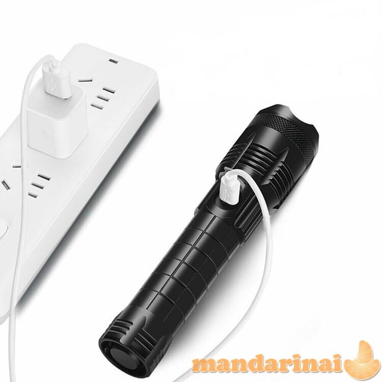 XHP160 prožektorius su pakraunamu akumuliatoriumi