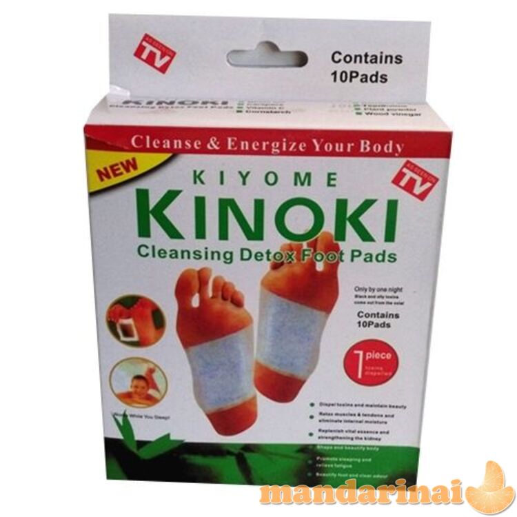 Detoksikaciniai pleistrai KINOKI