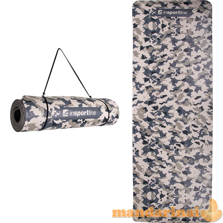 Treniruočių kilimėlis inSPORTline Camu 173x61x0,8cm