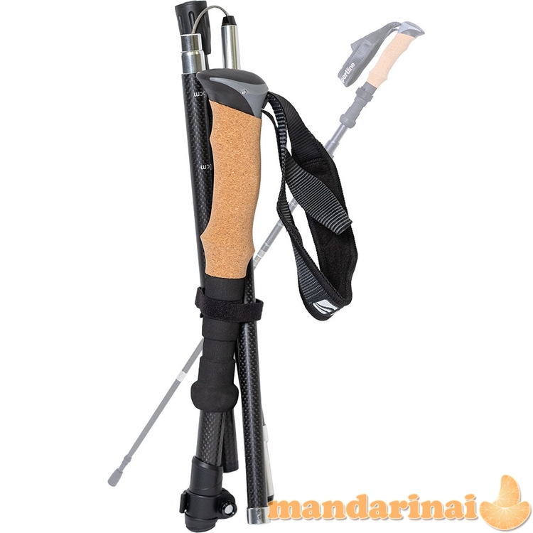 5-Piece Carbon Trekking Poles inSPORTline Caretera