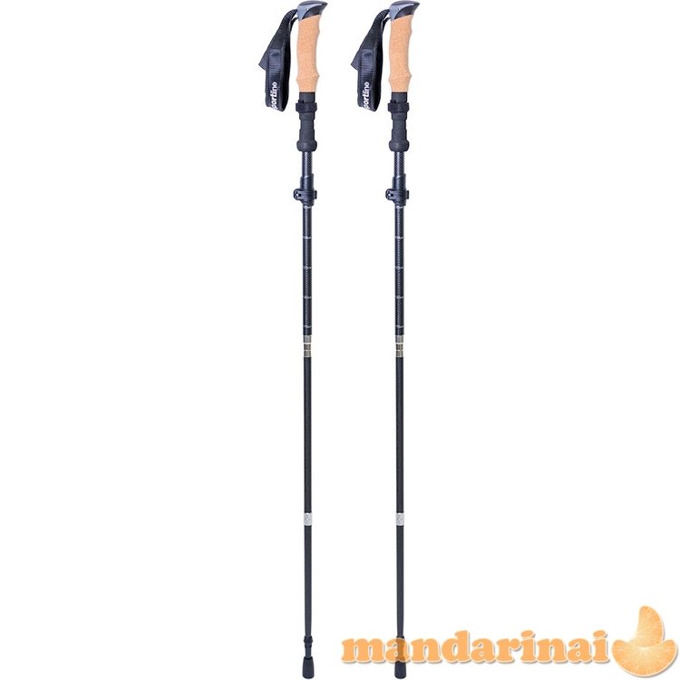 5-Piece Carbon Trekking Poles inSPORTline Caretera
