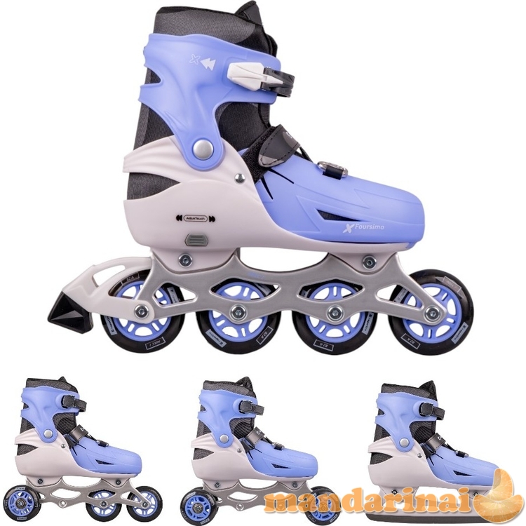 Reguliuojamos  4-in-1  pačiūžos inSPORTline Foursimo