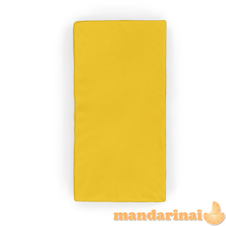 Gimnastikos čiužinys SANRO 100x50x10 cm geltonas