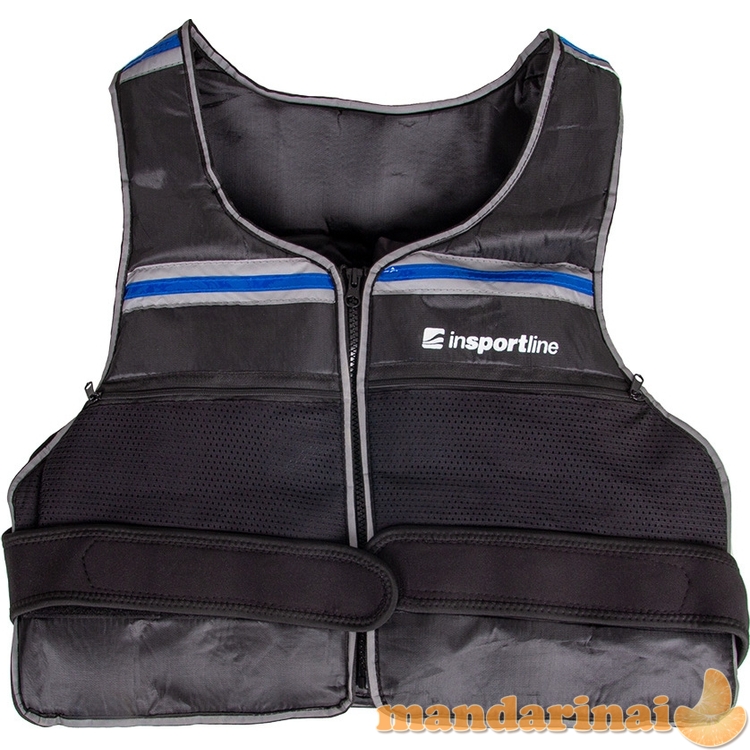 Svorinė liemenė su reguliuojamu svoriu inSPORTline Vestten 0,5&ndash;10kg