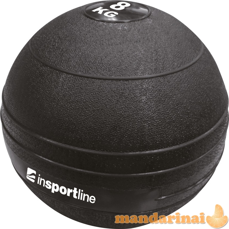 Mink&scaron;tas svorinis kamuolys mėtymui inSPORTline SlamBall 8kg