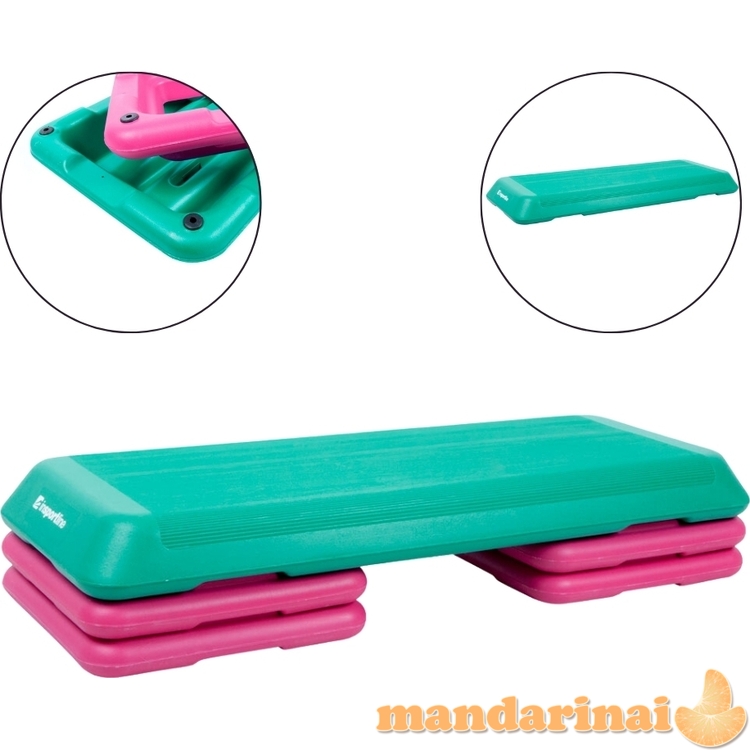 Aerobikos pakyla reguliuojamo auk&scaron;čio inSPORTline AS500 119x41cm