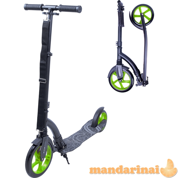 Sulankstomas paspirtukas su amortizatoriais Worker Span (iki 100kg)