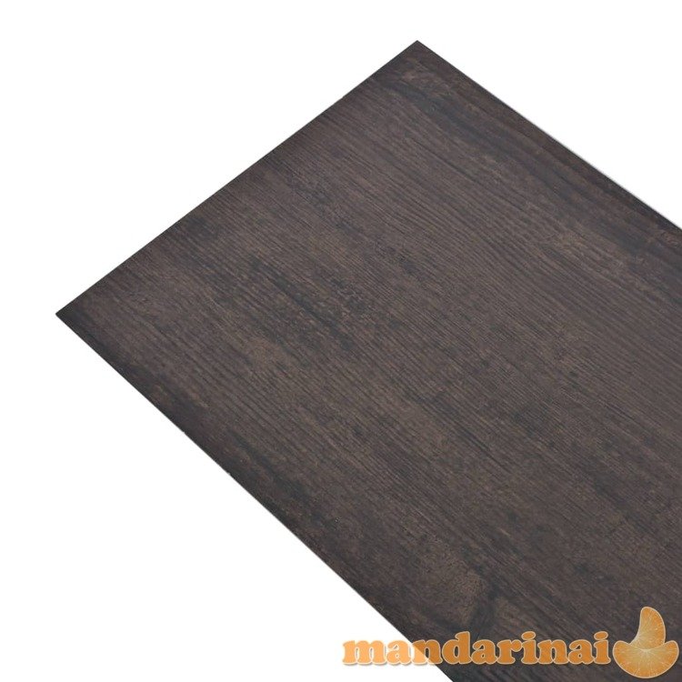 Pvc grindų plokštės, 5,26m², 2 mm, ąžuolo tamsiai pilka