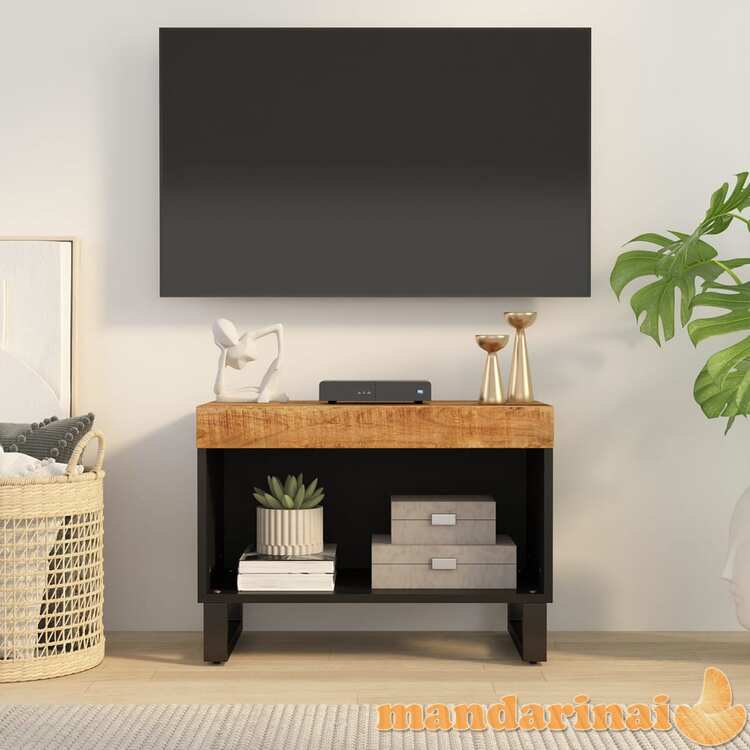 Televizoriaus spintelė, 60x33x43,5cm, mango medienos masyvas