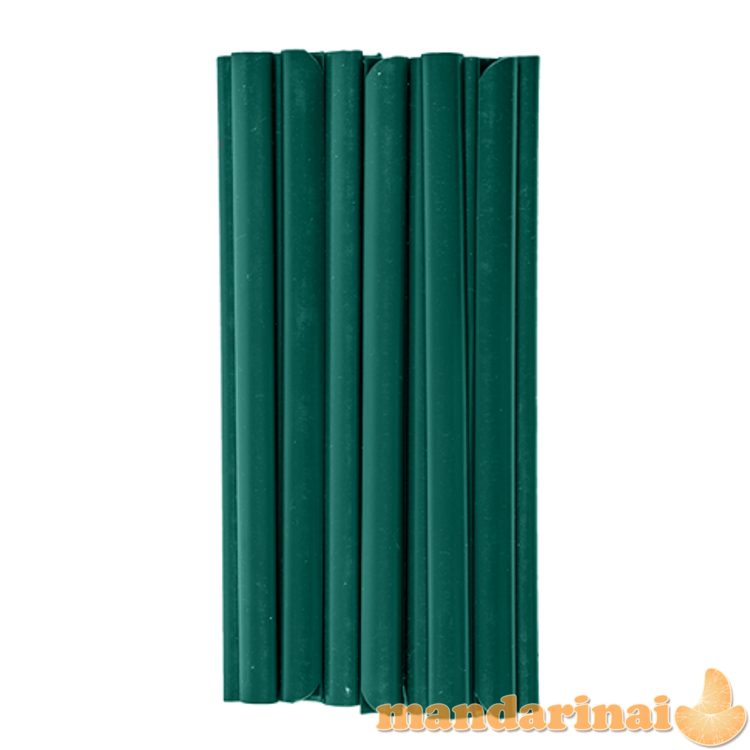 Tvoros juostos 19 cm laikikliai, 20 vnt., žali