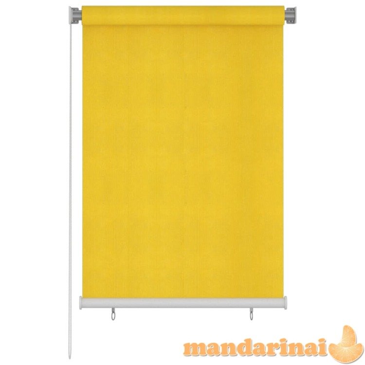 Lauko roletas, geltonos spalvos, 100x140cm, hdpe