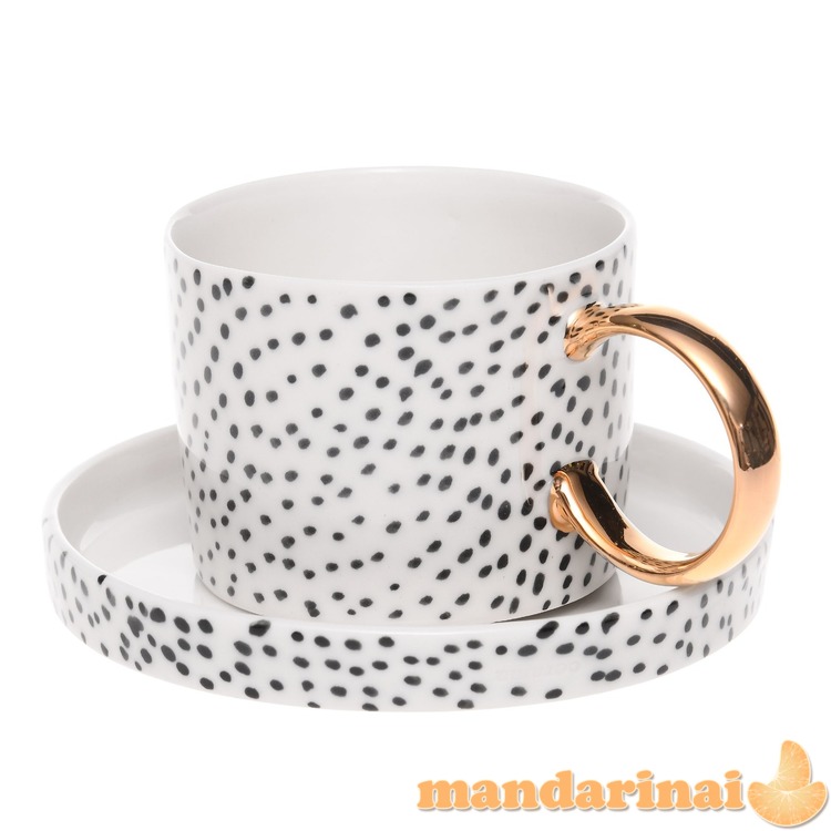 190 ml puodelis baltas