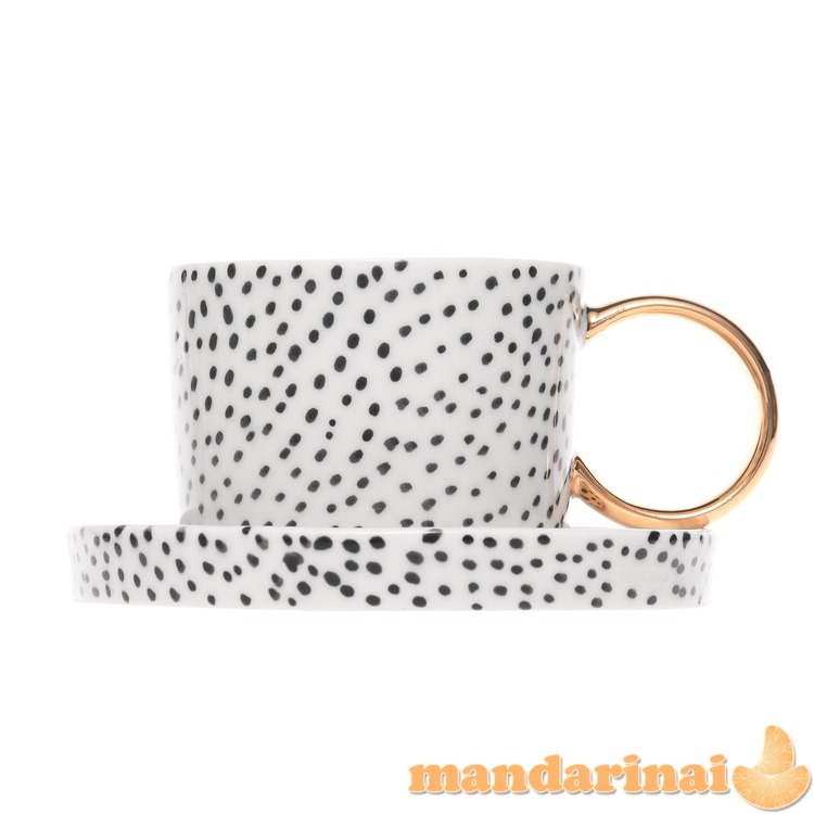 190 ml puodelis baltas