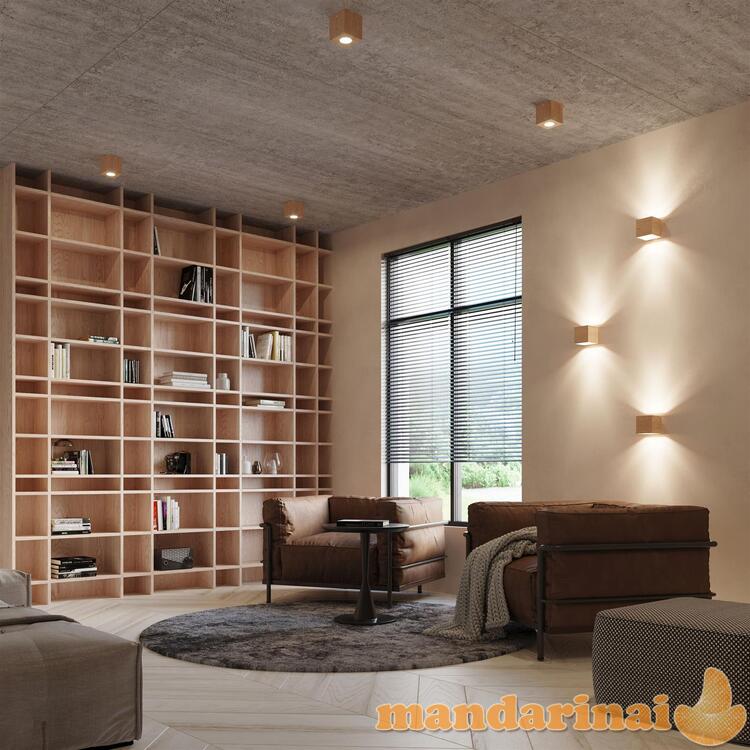 Sieninis šviestuvas QUADnatūrali mediena