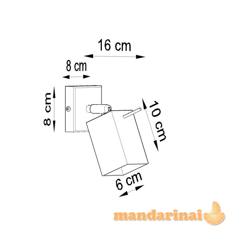 Sieninė lemputė MERIDA 1 pilka 3