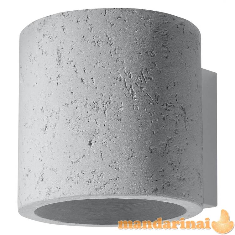 Sieninis šviestuvas orbis betonas