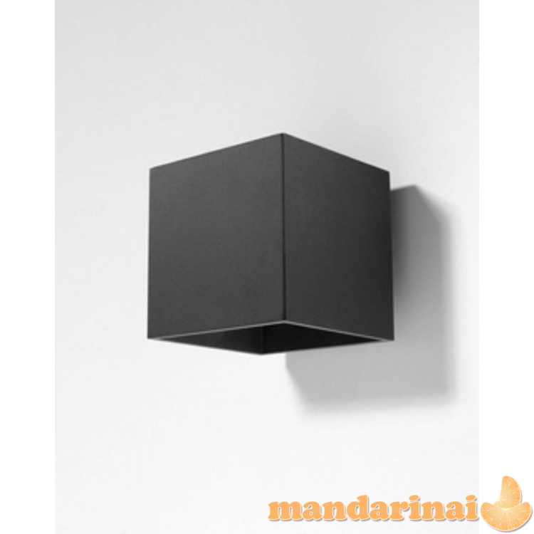 Sieninis šviestuvas QUADjuodas