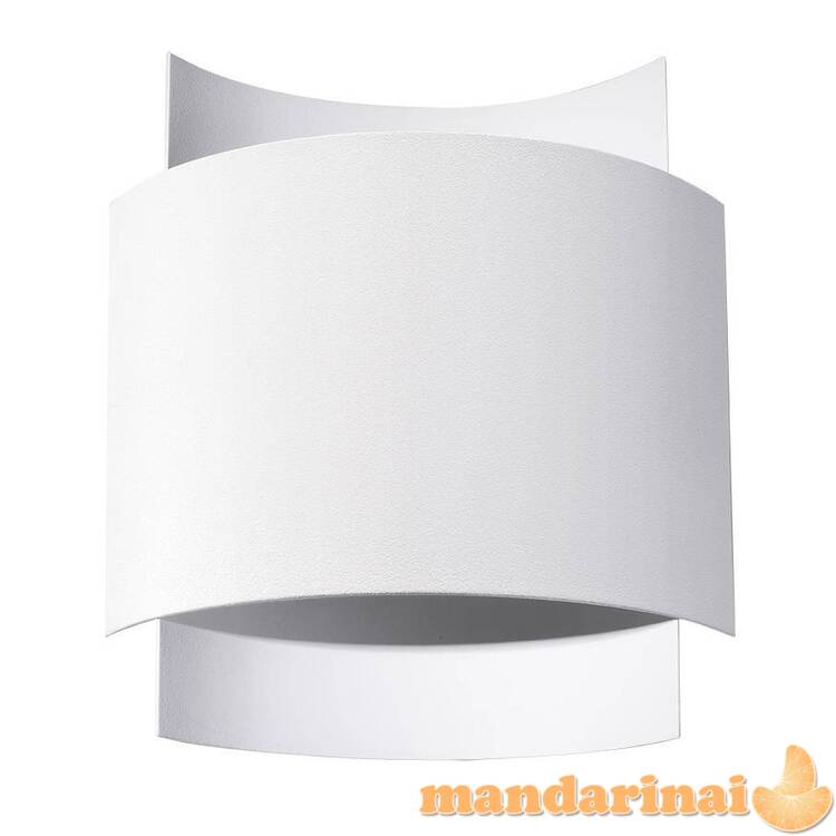 Sieninis šviestuvas poveikis baltas 2