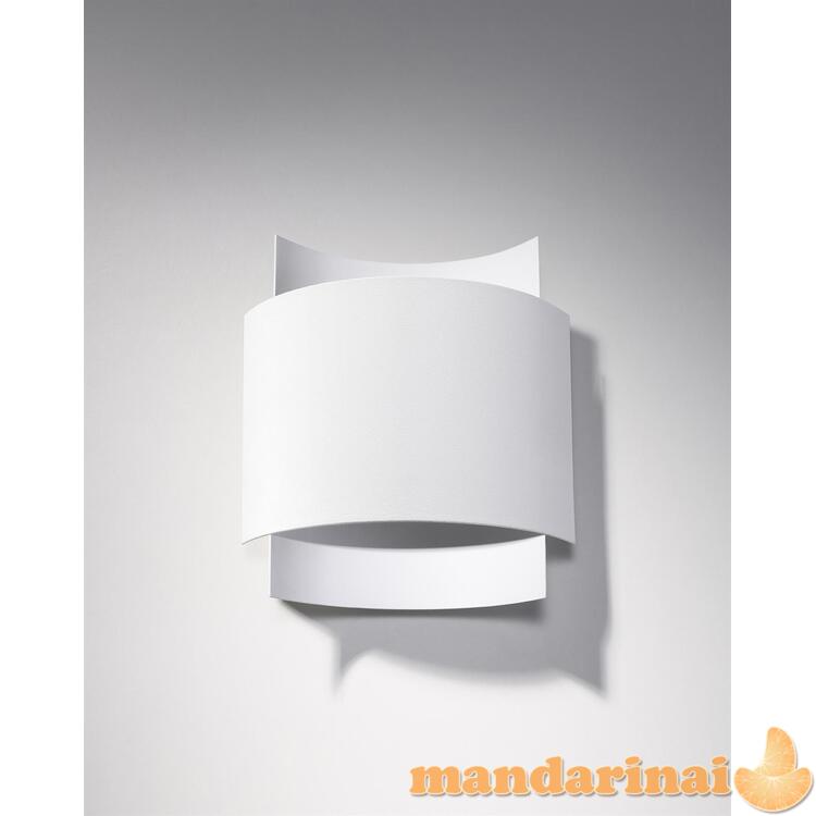 Sieninis šviestuvas poveikis baltas 1