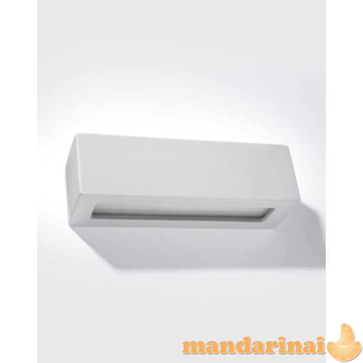 Sieninis šviestuvas keramika vega pilka 8