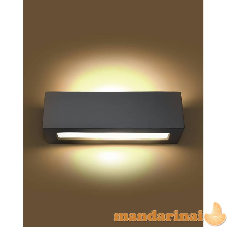 Sieninis šviestuvas keramika vega pilka