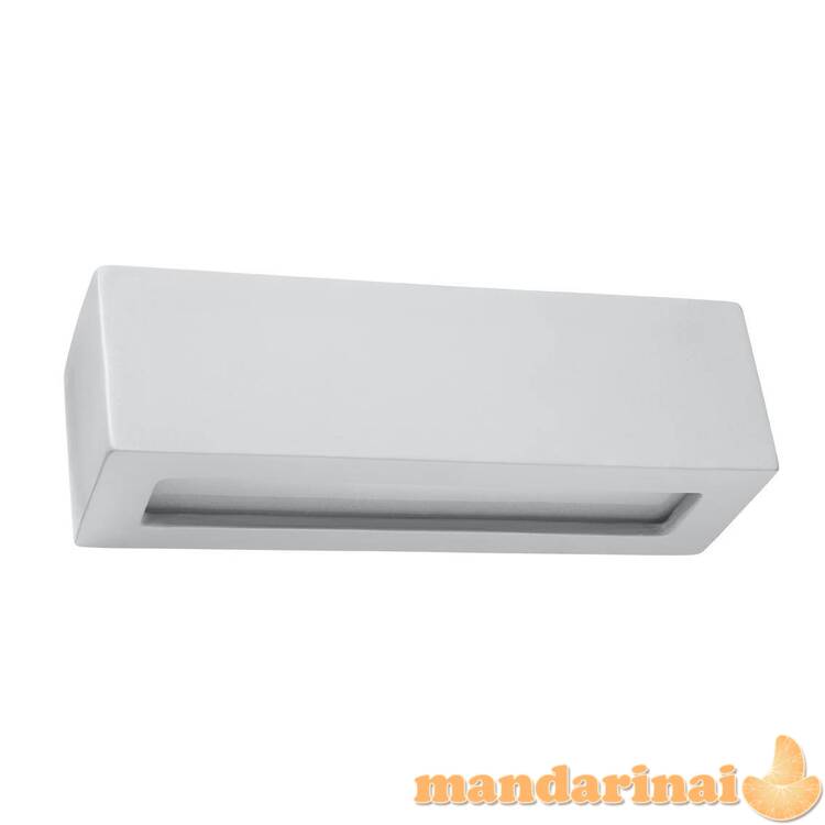 Sieninis šviestuvas keramika vega pilka 2